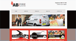 Desktop Screenshot of abfireprotection.com